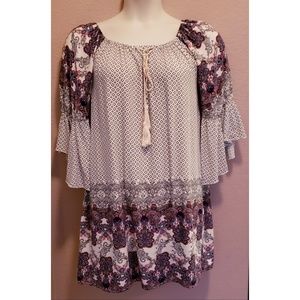 Umgee Paisley Patterned Dress